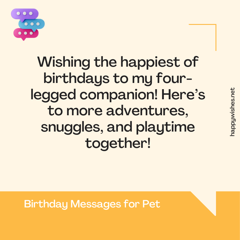188+ Birthday Wishes for Pet 2 Birthday Messages for Pet